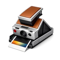Polaroid SX-70 3D icon