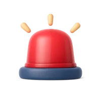 Police Siren 3D icon