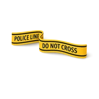 Police Tape 3D icon