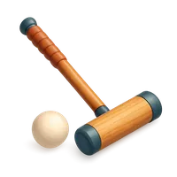 Polo mallet 3D icon