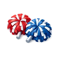 Pom Poms 3D icon