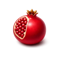 Pomegranate 3D icon