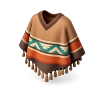Poncho 3D icon