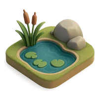 Pond 3D icon