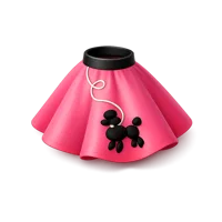 Poodle Skirt 3D icon