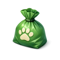 Poop Bag 3D icon