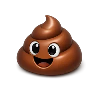 Brown Poop Emoji 3D icon