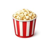 Red Popcorn Bucket 3D icon