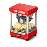 Red Popcorn Machine 3D icon