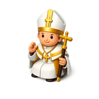 Pope 3D icon