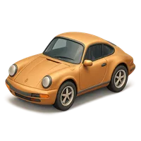 Porsche 911 3D icon