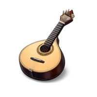 Portuguese Guitar 3D icon