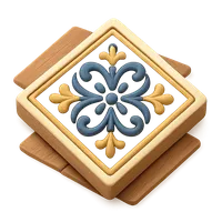 Portuguese Tile 3D icon