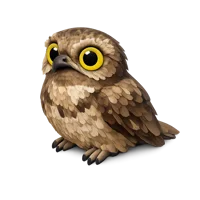 Potoo 3D icon