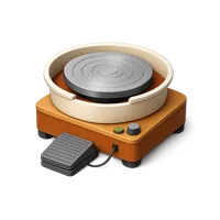 Pottery Wheel 3D icon