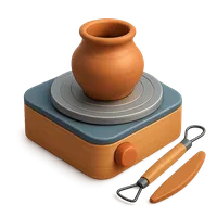 Pottery Wheel Kit 3D icon