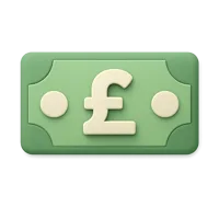 Pound Note 3D icon