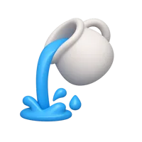 Pouring Liquid 3D icon