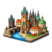 Prague 3D icon