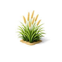 Green Prairie Grass 3D icon