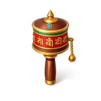 Prayer Wheel 3D icon