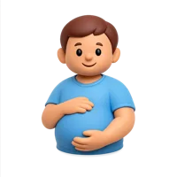 Pregnant Man 3D icon