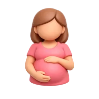 Pregnant Woman 3D icon