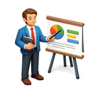 Presenter 3D icon
