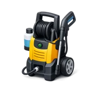 Yellow Pressure Washer 3D icon