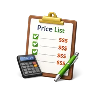 Price List 3D icon
