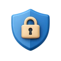 Privacy Shield 3D icon