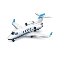Private Jet 3D icon