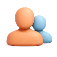 A grid of About People & Professions icons 3D icons