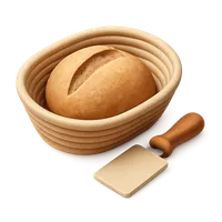 Proofing Basket 3D icon