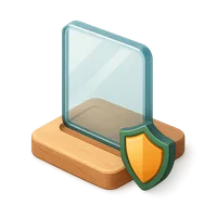 Protective Glass 3D icon