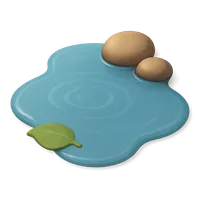 Puddle 3D icon