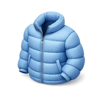 Puffer Coat 3D icon