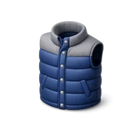 Puffer Vest 3D icon