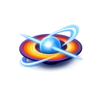 Blue Pulsar 3D icon