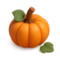 Pumpkin 3D icon