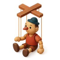 Puppet 3D icon
