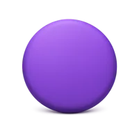 Purple Circle 3D icon