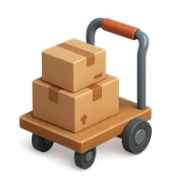 Pushcart 3D icon