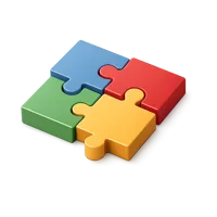 Puzzle Pieces 3D icon