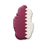 Qatar 3D icon