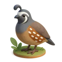 Quail 3D icon