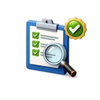 Quality Control 3D icon