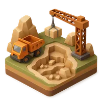 Quarry 3D icon