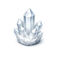 Quartz Crystal 3D icon