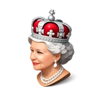 Queen's Head 3D icon